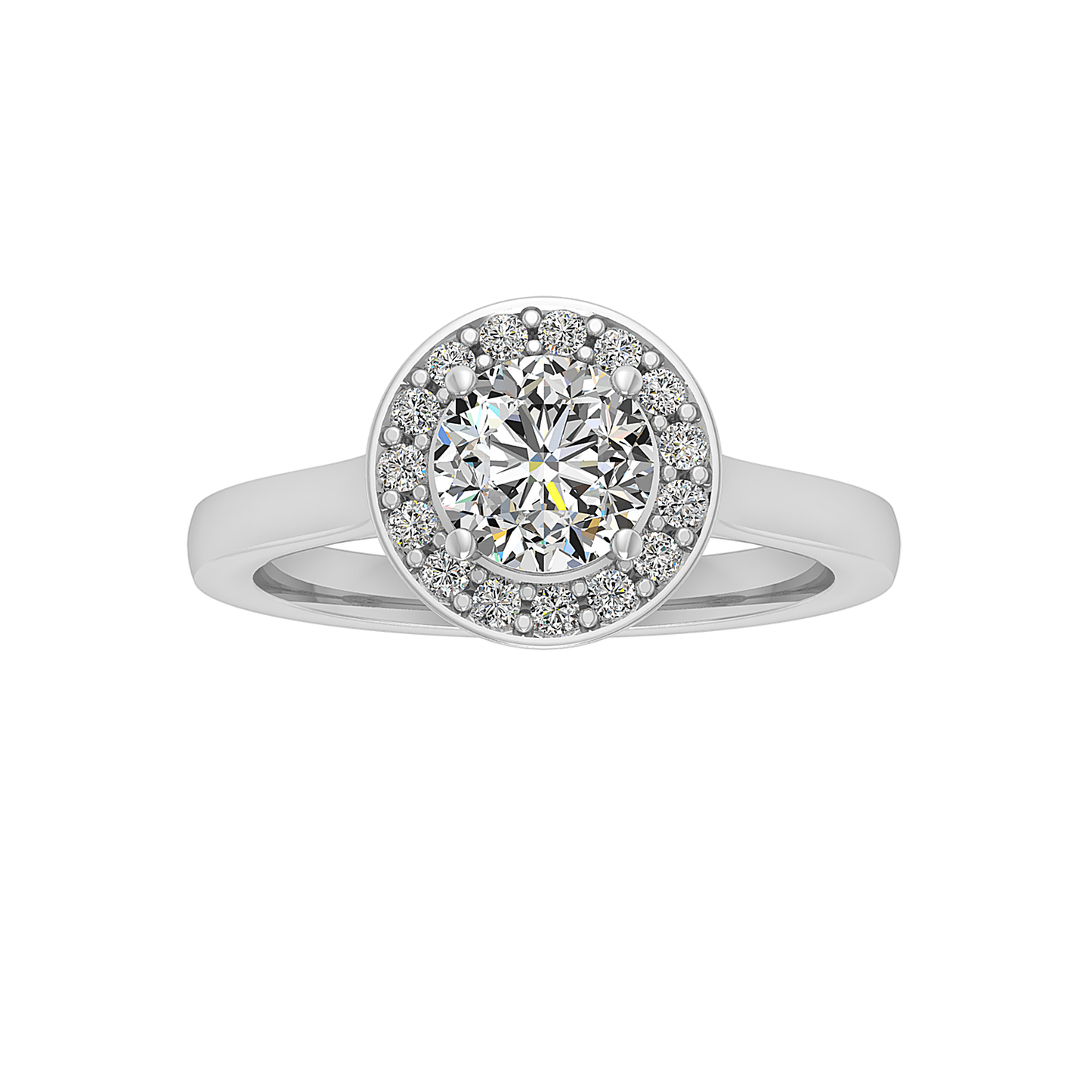 Layla Halo Engagement Ring