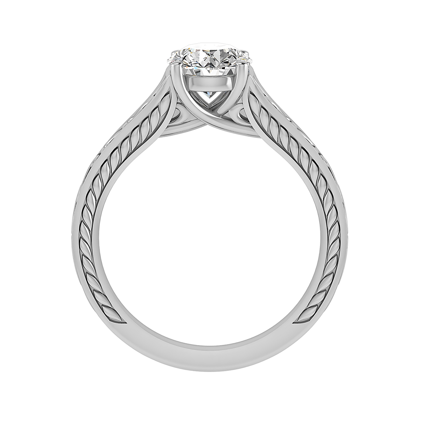 Emma 4 Prong Solitaire Engagement Ring