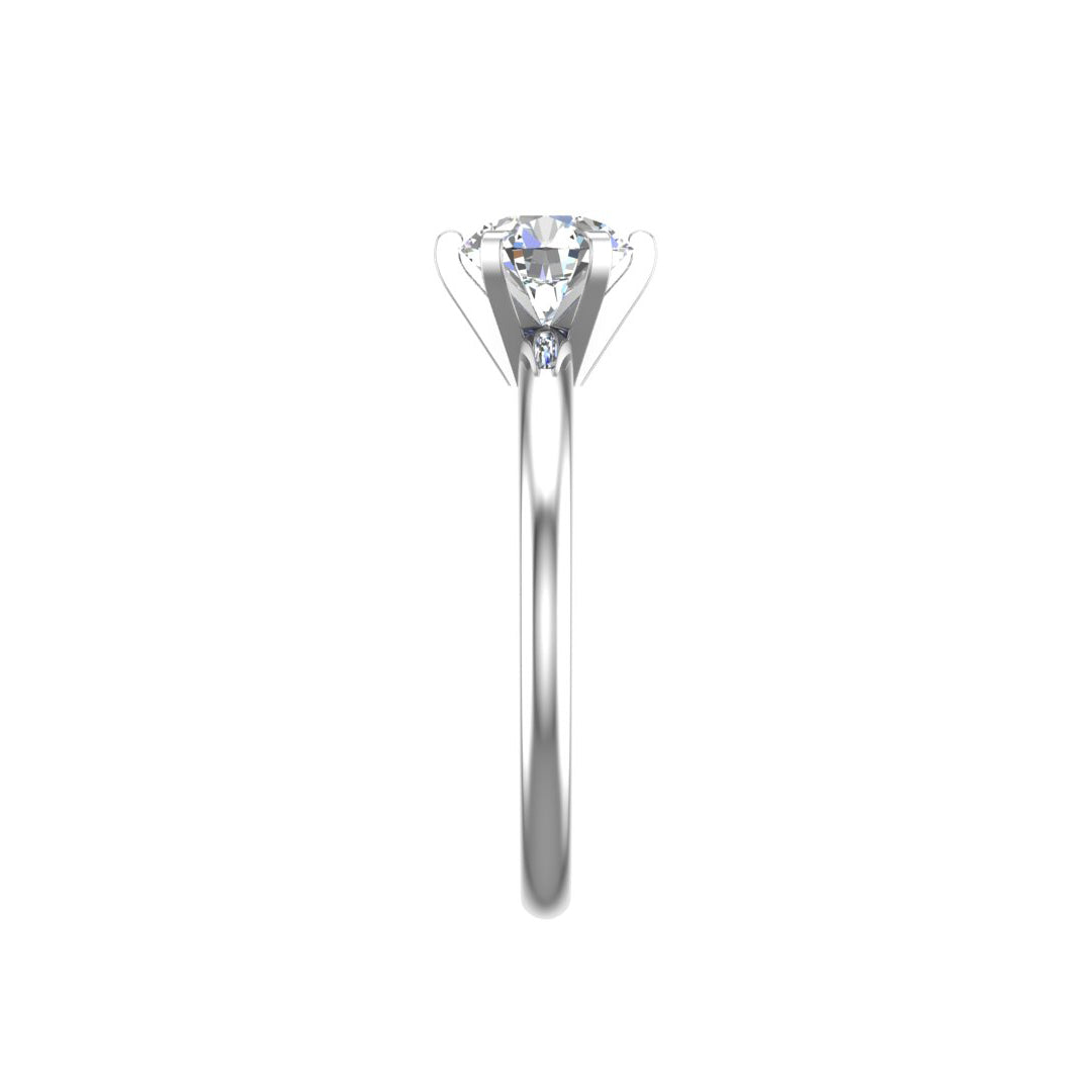 Ilana 6 Prong Solitaire Engagement Ring
