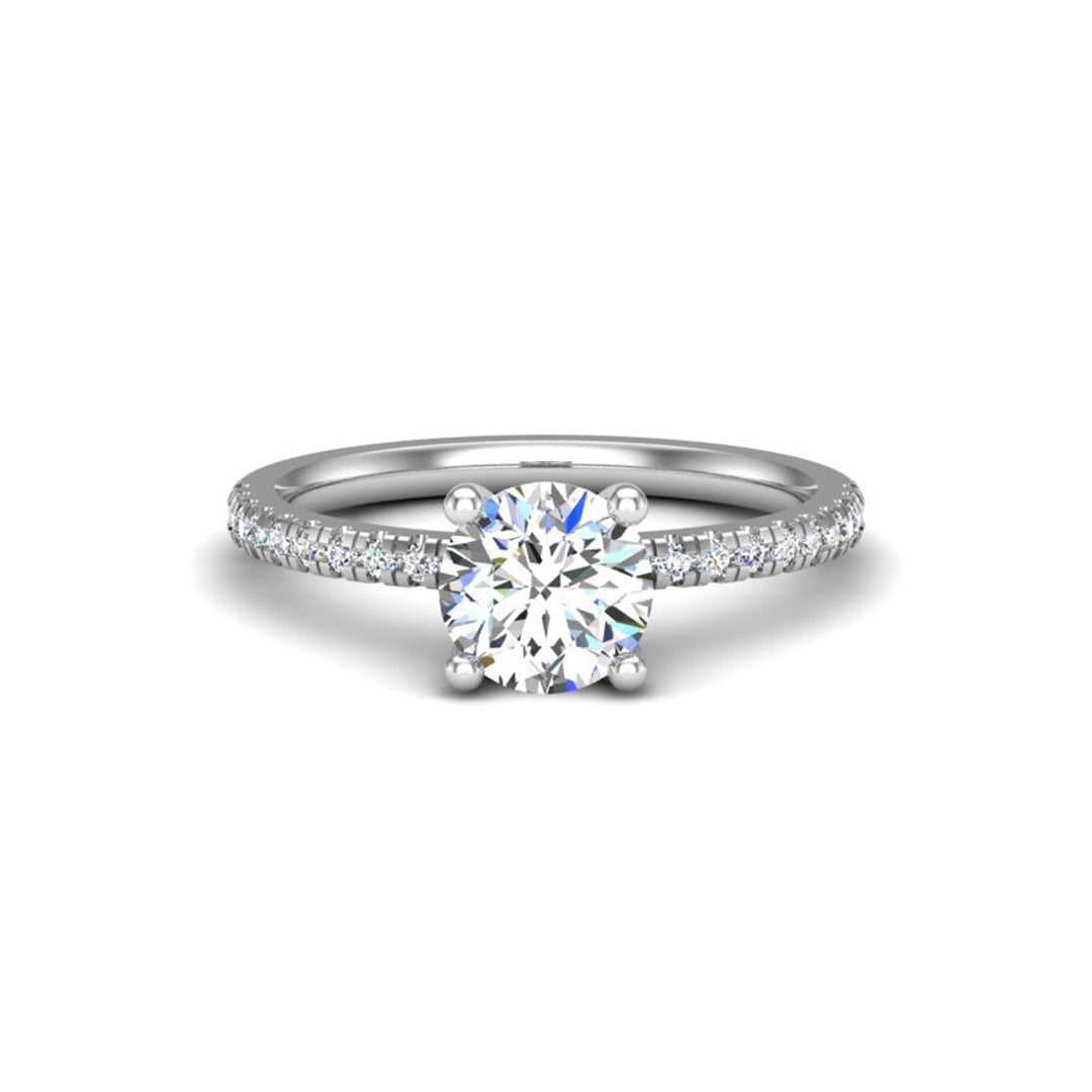 Kennedy Pave Engagement Ring