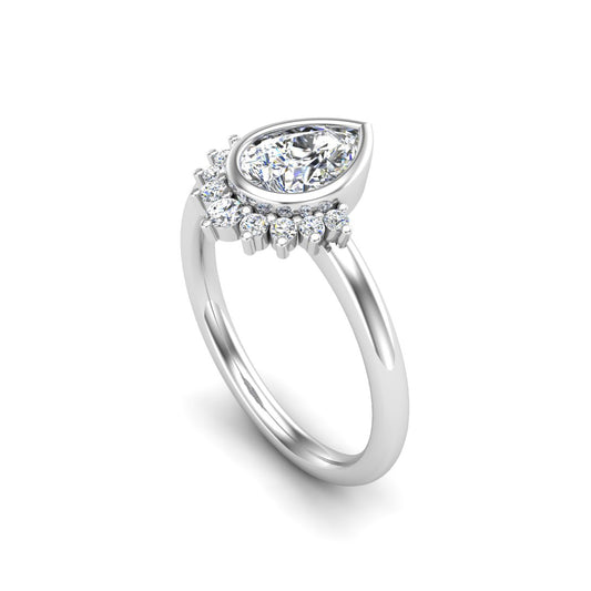 Cora Pear Engagement Ring